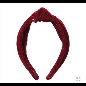 Velvet Maroon headband